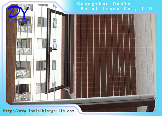 Rostfreier Kabel-Draht-unsichtbarer Sicherheits-Grill für Haustier-Schutz