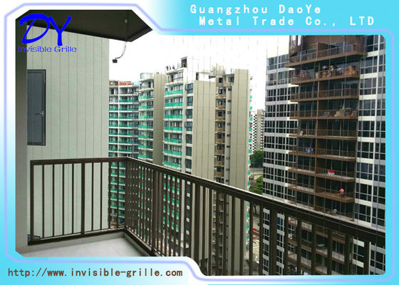 Rostfreier Kabel-Draht-Antirost-unsichtbarer Balkon-Grill zur Sicherheit der Kinder