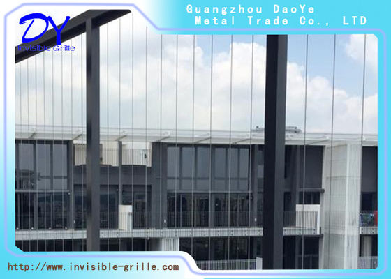 Draht einzelner des Auflagen-Fenster-unsichtbarer Grill-Aluminiumschienenstrang-316