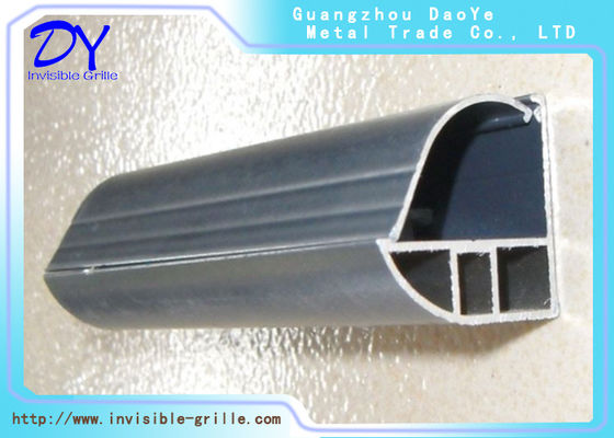 Unsichtbarer Polierschienenstrang-Aluminiumschutz-Stahl-Draht-Grill