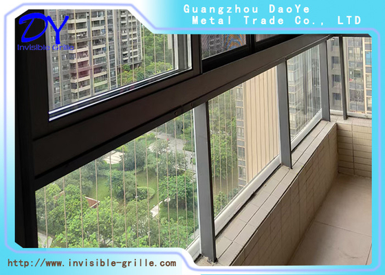 Draht des einfache Installations-unsichtbarer Sicherheits-Grill-2.0mm für Fenster-Schutz