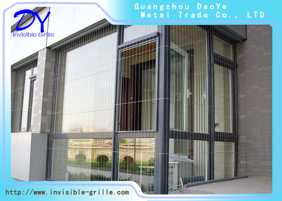 2~5 Zoll überholen Stärke Gap-Fenster-unsichtbare Grill-Durchmessers 3.0mm