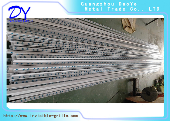 2.0mm Aluminiumschienenstrang AG3 für errichtenden Balkon-unsichtbaren Sicherheits-Grill