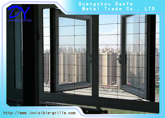 Einfaches verwendet gemacht im moderner Balkon-unsichtbaren Grill Chinas