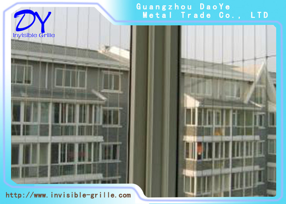 1.5mm Stärke-Balkon-unsichtbarer Grill-starkes anti- kaltes anti- ultraviolettes