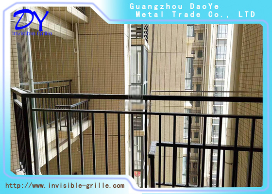 HDB-Antirost reparierte unsichtbaren Durchmesser des Grill-Edelstahl-Drahtseil-3.0mm